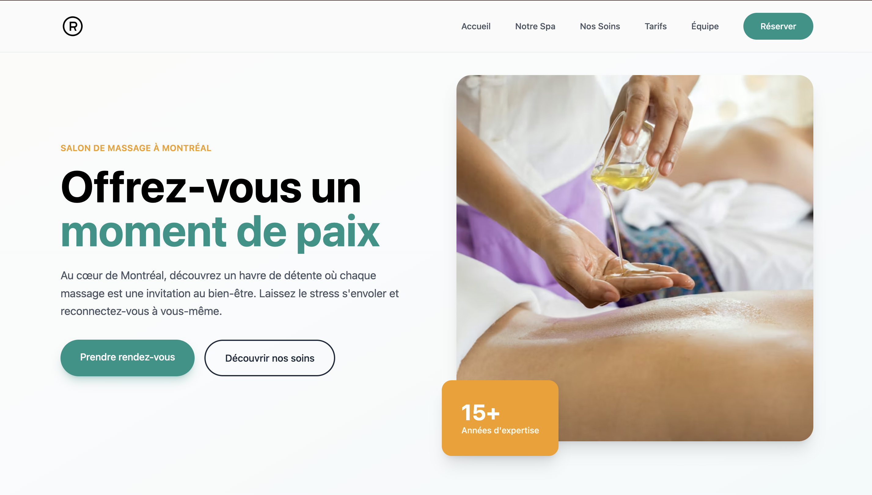 Spa & Salon de Massage Bien-Être