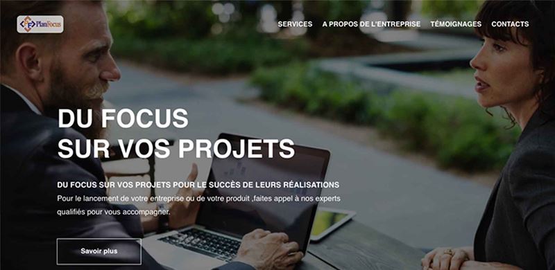 Plan-Focus – Corporate Consulting Website